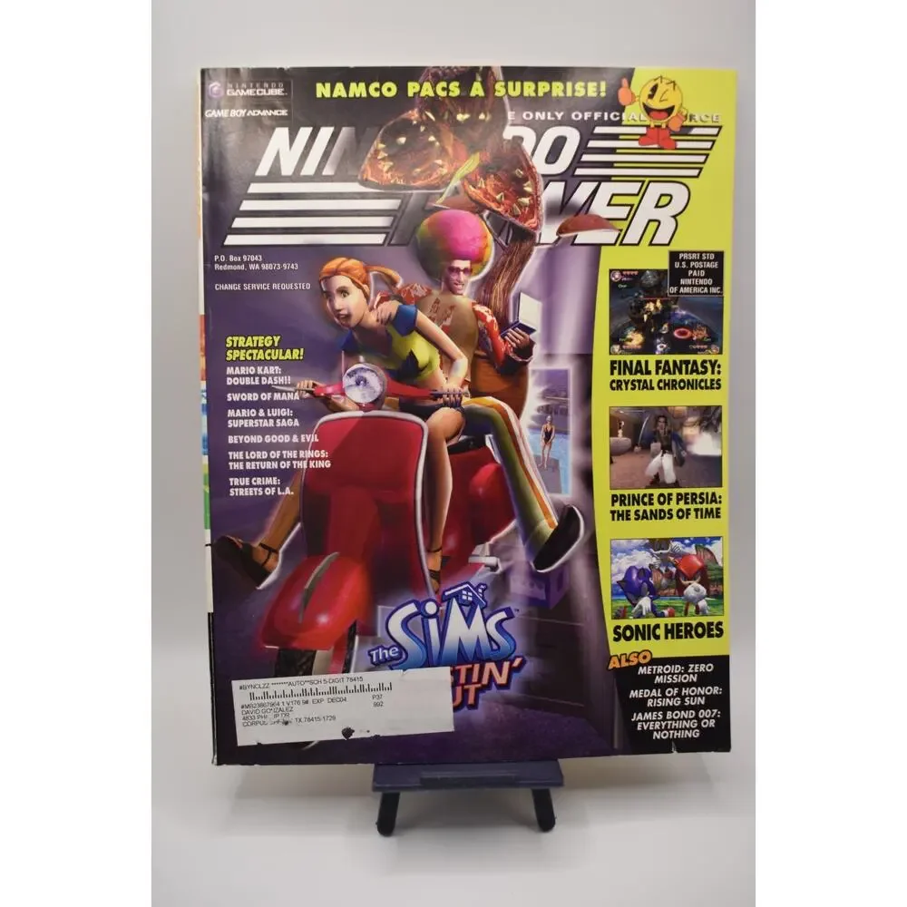 Nintendo Power Magazine Volume 176 February 2004 Sims Bustin Out